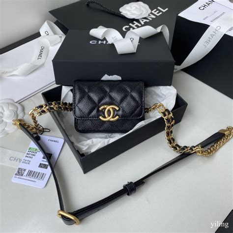 chanel kleine tas|chanel mini waist bag.